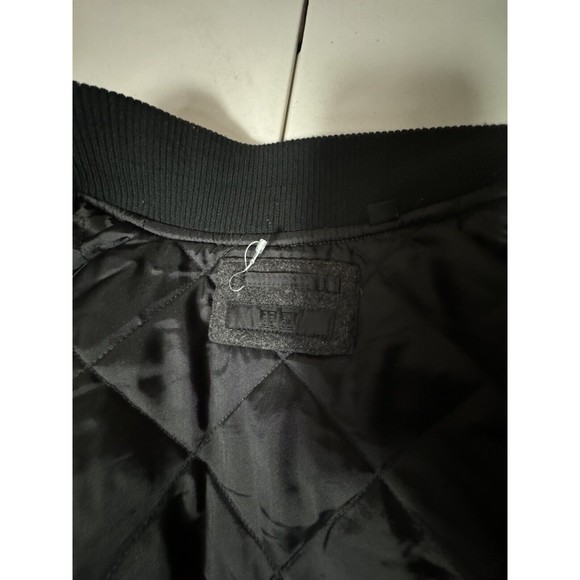 UNIQLO Oversized Men’s Gray Varsity Baseball Bomber Jacket Size S - Picture 6 of 8